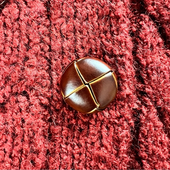 Vintage Jones New York Hand Knit Oversized Long Line Cardigan Sweater Size 3X - Picture 10 of 11